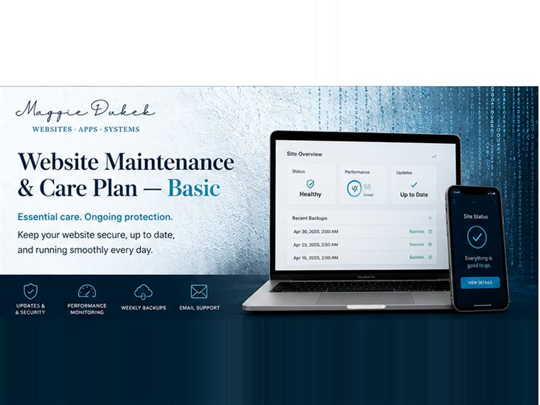 Website Maintenance & Care Plan — Basic